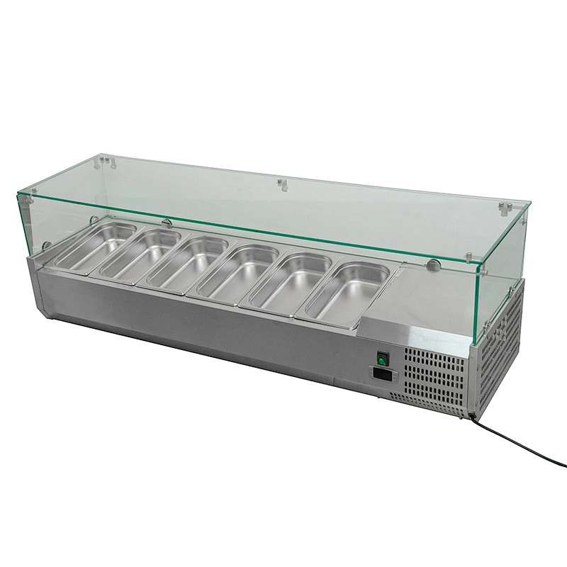 CNJT commercial refrigerated topping units